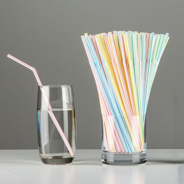 drinking straws 600pcs disposable flexible plastic straw striped multi color rainbow parties bar beverage shops accessory
drinking straws 600pcs disposable flexible plastic straw striped multi color rainbow parties bar beverage shops accessory