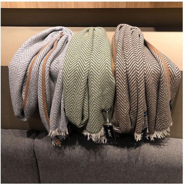 autumn winter shawl women hollow lace knit solid color men warm thick 100% cashmere scarf 200-65 cm scarves, Blue;gray
autumn winter shawl women hollow lace knit solid color men warm thick 100% cashmere scarf 200-65 cm scarves, Blue;gray