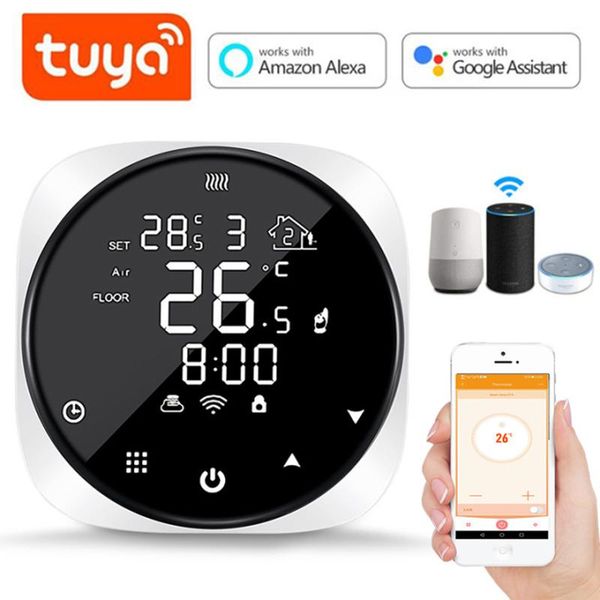smart home control tuya wifi thermostat temperature controller for water/electric floor heating/water gas boiler works with alexa google
smart home control tuya wifi thermostat temperature controller for water/electric floor heating/water gas boiler works with alexa google