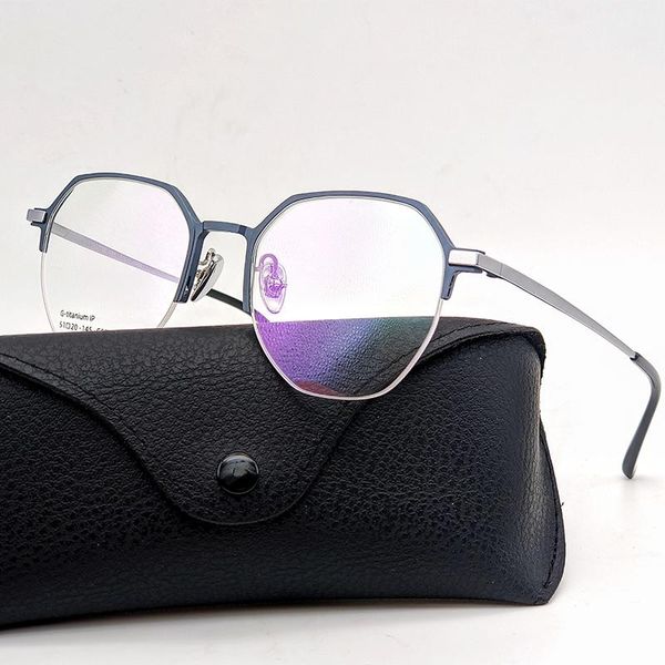fashion sunglasses frames tnt ultralight pure titanium glasses business big half frame aluminum-magnesium prescription eyeglasses men korea, Black
fashion sunglasses frames tnt ultralight pure titanium glasses business big half frame aluminum-magnesium prescription eyeglasses men korea, Black