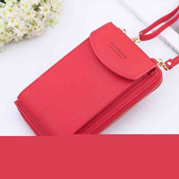 women wallet pu leather shoulder straps bag mobile phone big card holders handbag pockets girls, Red;black
women wallet pu leather shoulder straps bag mobile phone big card holders handbag pockets girls, Red;black