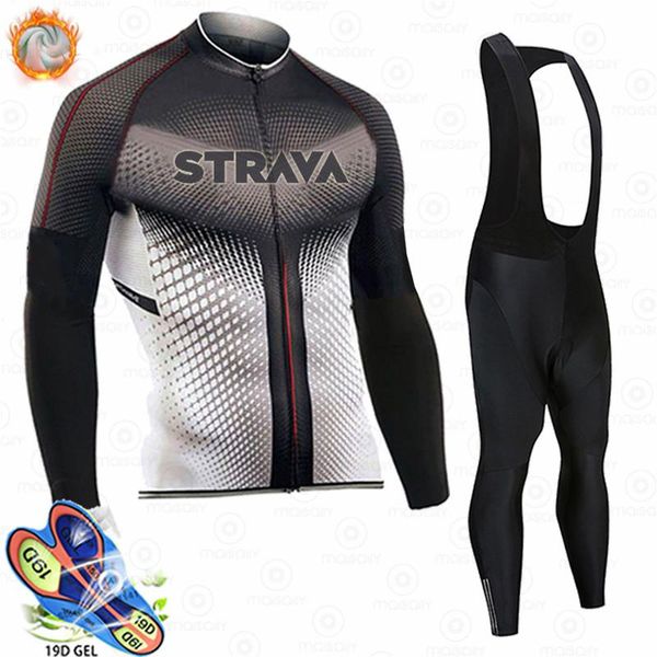 racing sets cycling jersey 2021 pro team strava winter fleece bicycle clothing mtb bib pants set ropa ciclismo triathlon suits, Black;blue
racing sets cycling jersey 2021 pro team strava winter fleece bicycle clothing mtb bib pants set ropa ciclismo triathlon suits, Black;blue