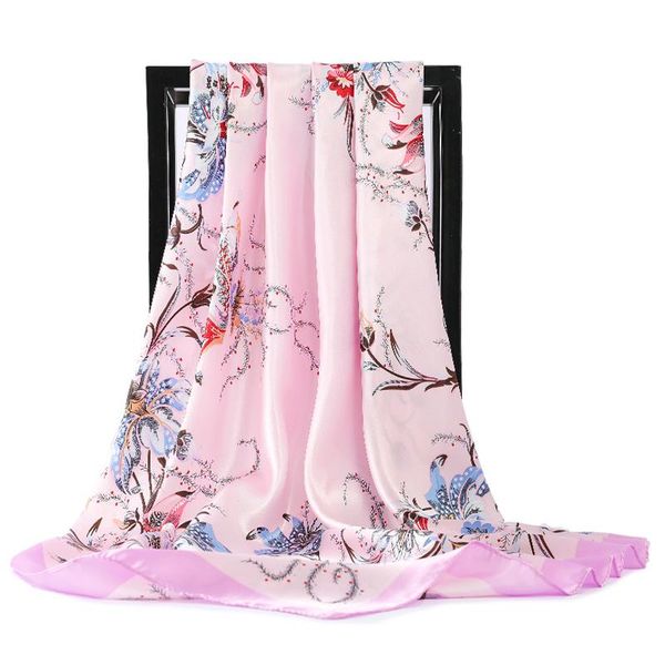 scarves 2021 spring silk satin hijab scarf for women shawls and wraps fashion kerchief head scarfs female 90*90cm bag ladies, Blue;gray
scarves 2021 spring silk satin hijab scarf for women shawls and wraps fashion kerchief head scarfs female 90*90cm bag ladies, Blue;gray