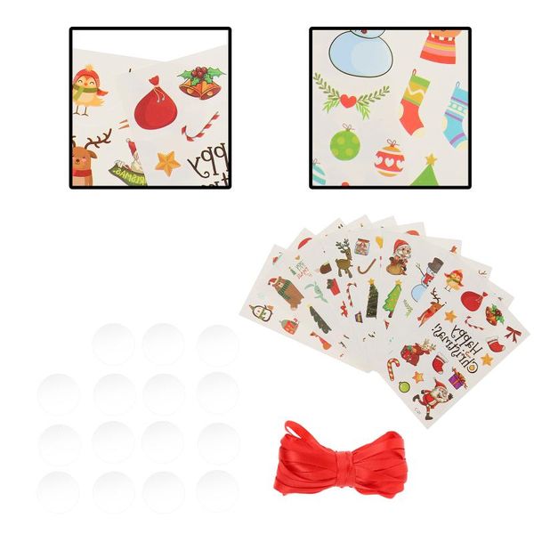 christmas decorations 1 set of acrylic keychain making kits transparent discs diy key rings
christmas decorations 1 set of acrylic keychain making kits transparent discs diy key rings