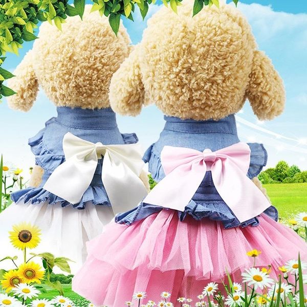 dog apparel clothes dress bowknot pet clothing cowboy dogs outfits korean style girl skirt fashion spring summer pink ropa para perro
dog apparel clothes dress bowknot pet clothing cowboy dogs outfits korean style girl skirt fashion spring summer pink ropa para perro