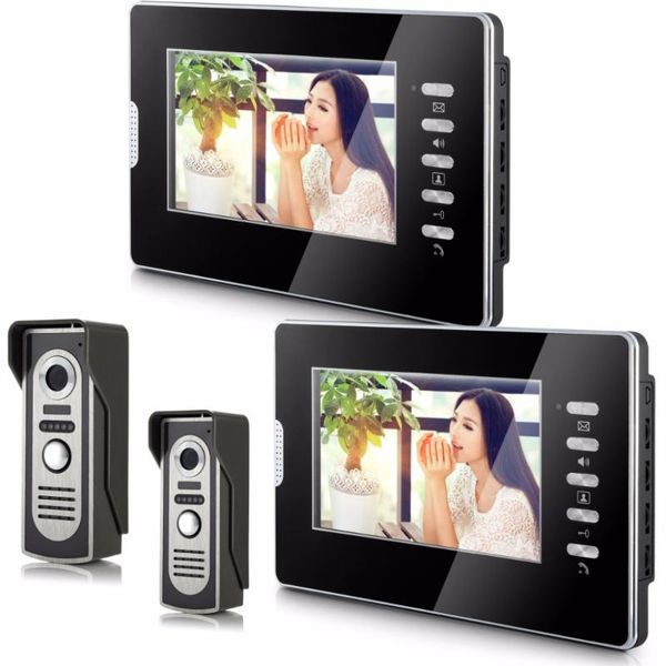 smartyiba video intercom 7''inch monitor wired doorbell door phone kit rfid access control 2 camera phones
smartyiba video intercom 7''inch monitor wired doorbell door phone kit rfid access control 2 camera phones