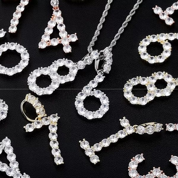 hip hop claw setring cubic zirconia bling ice out numbers pendants necklace for men women rapper, Silver
hip hop claw setring cubic zirconia bling ice out numbers pendants necklace for men women rapper, Silver