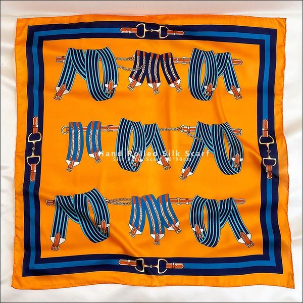 pure silk scarf hand rolled edges manual scarfs 90x90 designer satin scarves foulard en, Blue;gray
pure silk scarf hand rolled edges manual scarfs 90x90 designer satin scarves foulard en, Blue;gray