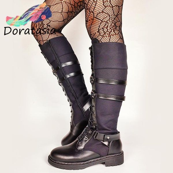 boots doratasia the big size 43 women black zipper platform cross tied mid calf female shoes chunky fluffy fashion
boots doratasia the big size 43 women black zipper platform cross tied mid calf female shoes chunky fluffy fashion