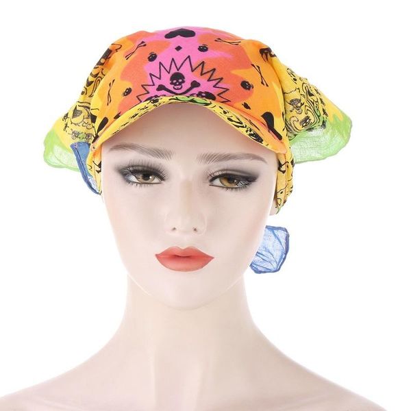 beanie/skull caps women head scarf visor hat with wide brim sunhat summer beach uv protection sun hats female casual printed flower cap, Blue;gray
beanie/skull caps women head scarf visor hat with wide brim sunhat summer beach uv protection sun hats female casual printed flower cap, Blue;gray