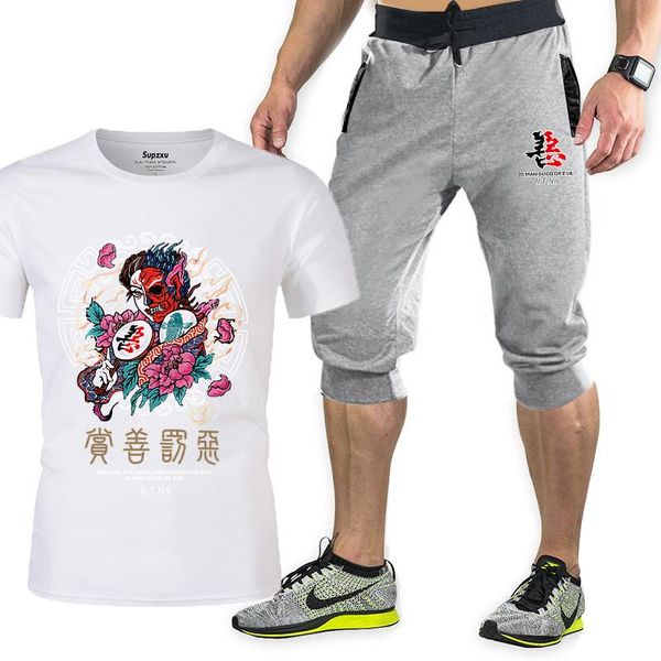 summer men's -selling brand printed sportswear suit fitness running fashion short-sleeved t-shirt + jogging ne hoodies & sweatshirts, Black
summer men's -selling brand printed sportswear suit fitness running fashion short-sleeved t-shirt + jogging ne hoodies & sweatshirts, Black