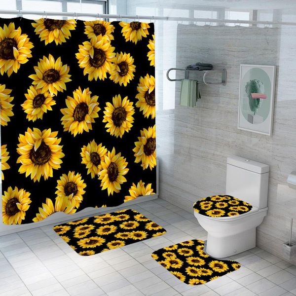 curtain & drapes polyester bathroom 3d sunflower printed 100%polyester shower with 3pcs non-slip mats
curtain & drapes polyester bathroom 3d sunflower printed 100%polyester shower with 3pcs non-slip mats