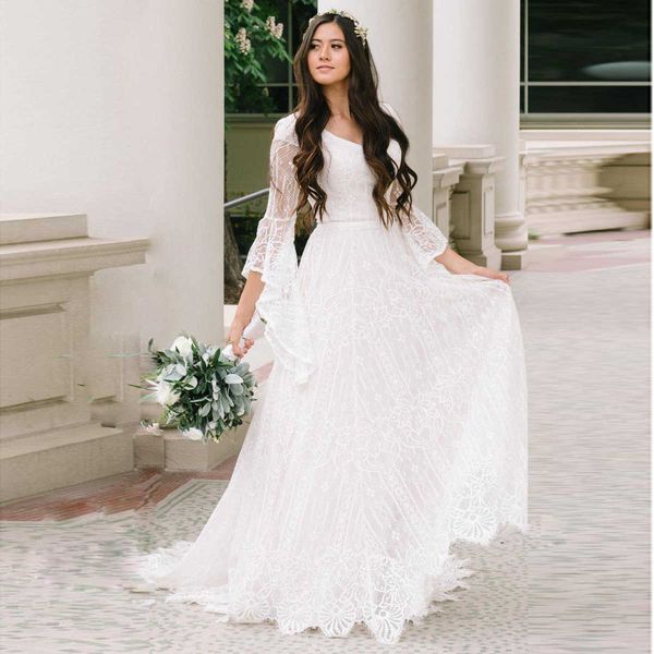 deep v-neck dress long sleeve lace loose and elegant jumpsuit maternity p lace skirt 1168, White
deep v-neck dress long sleeve lace loose and elegant jumpsuit maternity p lace skirt 1168, White