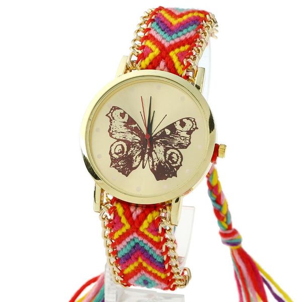 wristwatches gnova platinum watch women henna tatto black butterfly hippie braided lace fashion wristwatch ethnic style golden chain, Slivery;brown
wristwatches gnova platinum watch women henna tatto black butterfly hippie braided lace fashion wristwatch ethnic style golden chain, Slivery;brown