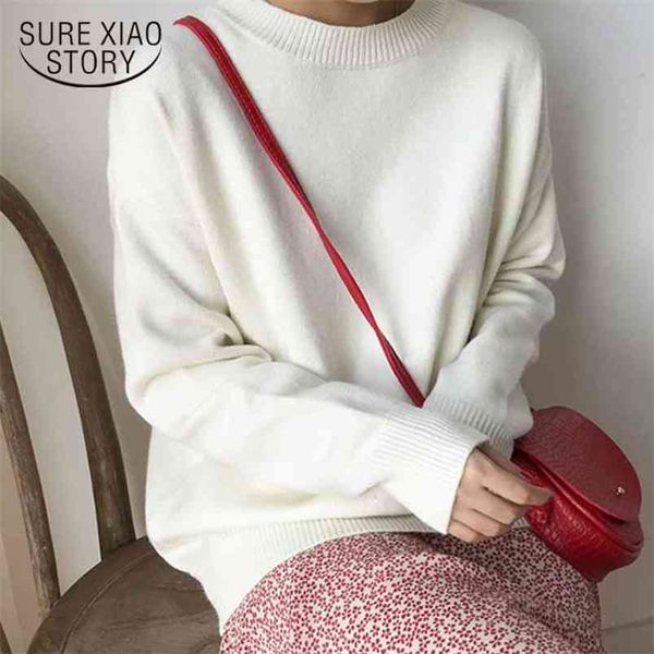 o-neck women's sweaters chic womens knitwear sweater autumn korean pullover long sleeve thick winter clothes women 10608 210421, White;black
o-neck women's sweaters chic womens knitwear sweater autumn korean pullover long sleeve thick winter clothes women 10608 210421, White;black