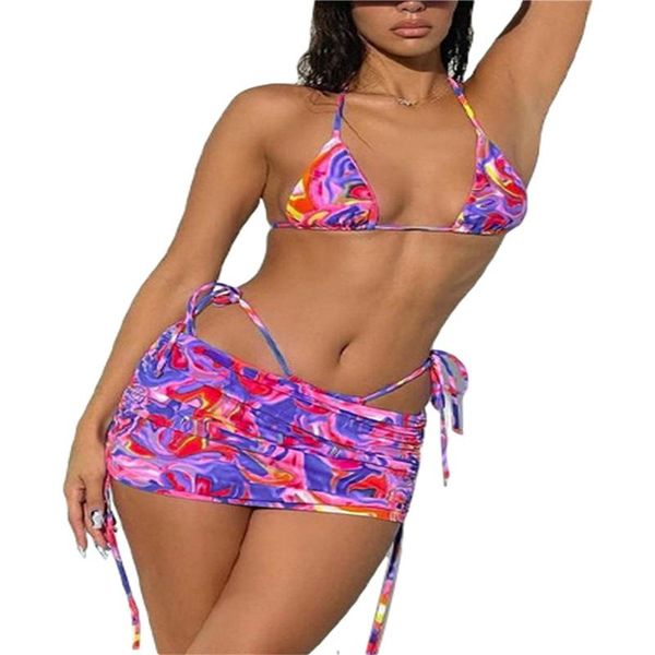 women's swimwear bikinis 2 pieces suit set floral print strappy bikini + package hip skirt for summer beachwear swimming tankini, White;black
women's swimwear bikinis 2 pieces suit set floral print strappy bikini + package hip skirt for summer beachwear swimming tankini, White;black