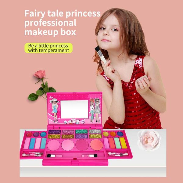 Childrens Cosmetics Toy Princess Makeup Box Set Frozen Girl House Toy Lip Gloss Rouge baby Christmas present
Childrens Cosmetics Toy Princess Makeup Box Set Frozen Girl House Toy Lip Gloss Rouge baby Christmas present