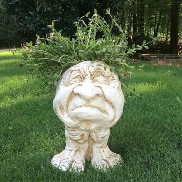 muggly's the face statue planter resin figurine plant pot funny art sculpture flowerpot with drain hole g10 garden decorations
muggly's the face statue planter resin figurine plant pot funny art sculpture flowerpot with drain hole g10 garden decorations