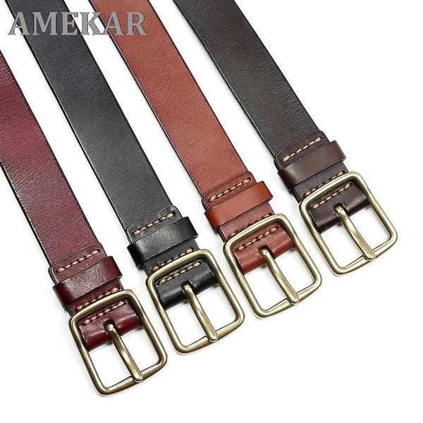 belts luxury genuine leather belt men vintage men's jeans strap black color wide strapping waistband brown thong, Black;brown
belts luxury genuine leather belt men vintage men's jeans strap black color wide strapping waistband brown thong, Black;brown