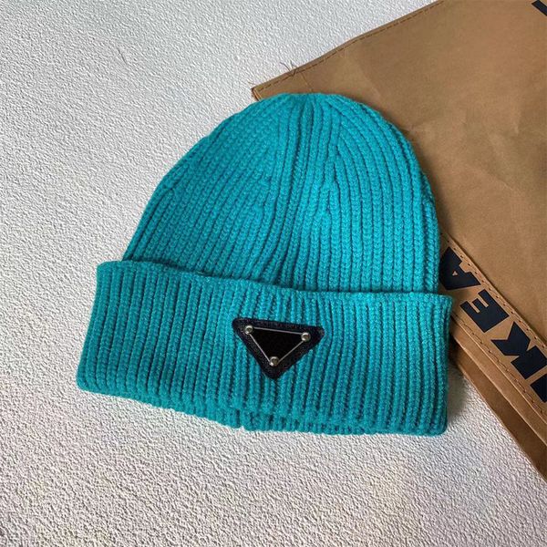 knitted cap designer hat womens luxury wool hats triangle mark caps melon brand winter autumn cashmere habbly, Blue;gray
knitted cap designer hat womens luxury wool hats triangle mark caps melon brand winter autumn cashmere habbly, Blue;gray
