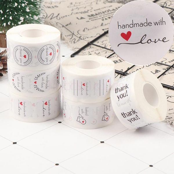 gift wrap 500pcs/roll thank you sticker for seal label scrapbooking kraft baking 
gift wrap 500pcs/roll thank you sticker for seal label scrapbooking kraft baking