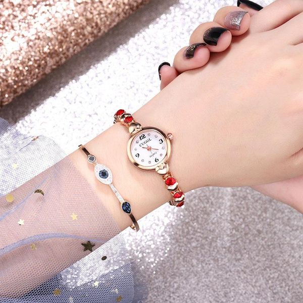 fashion color rhinestone ladies watch korean temperament bracelet quartz wristwatches, Slivery;brown
fashion color rhinestone ladies watch korean temperament bracelet quartz wristwatches, Slivery;brown