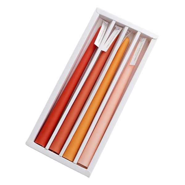 candles d08d 4pcs elegent taper 9.8inch tall 4.5 hour long burning smokeless dinner scented table party
candles d08d 4pcs elegent taper 9.8inch tall 4.5 hour long burning smokeless dinner scented table party