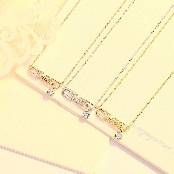 chains s925 sterling silver pendant necklace simple diamond-studded paper clip clavicle chain cute english pin
chains s925 sterling silver pendant necklace simple diamond-studded paper clip clavicle chain cute english pin