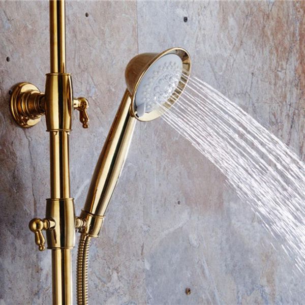 bathroom shower sets high pressure head bronze panel streamline water saving round holes antique brass set
bathroom shower sets high pressure head bronze panel streamline water saving round holes antique brass set