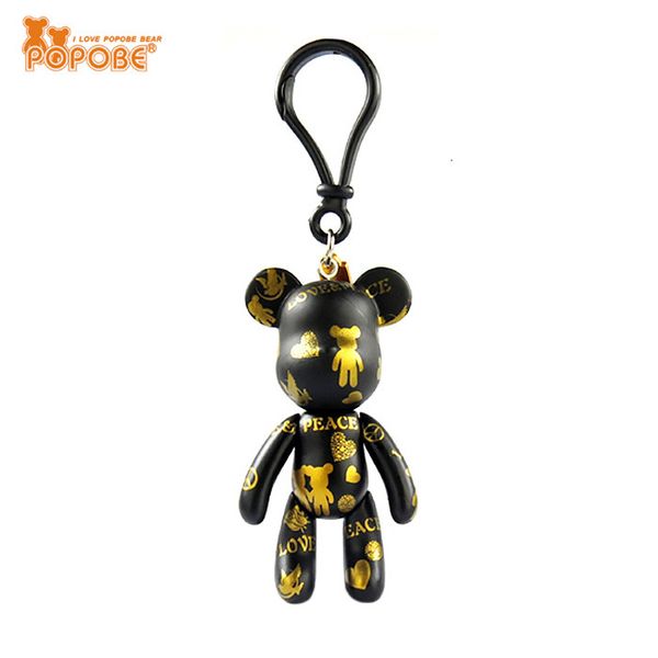 key chain popobe genuine violent bear 3-inch peace black pvc cartoon creative q version pendant animation, Silver
key chain popobe genuine violent bear 3-inch peace black pvc cartoon creative q version pendant animation, Silver