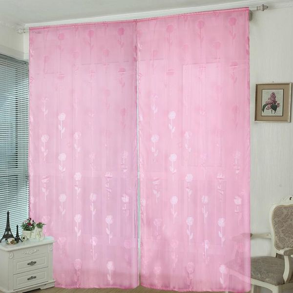 rose flowers window screening curtain 140x240cm for living room bedroom voile fabric floral purdah home decor drap 1pcs/lot & drapes
rose flowers window screening curtain 140x240cm for living room bedroom voile fabric floral purdah home decor drap 1pcs/lot & drapes