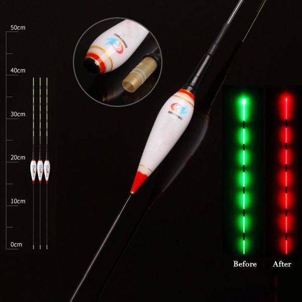fishing accessories smart led light float luminous floats automatically remind accessory with button battery
fishing accessories smart led light float luminous floats automatically remind accessory with button battery