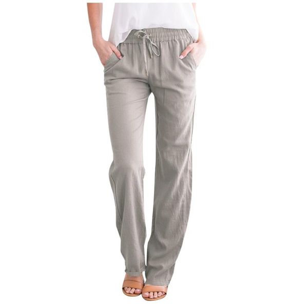 women's pants & capris straight women summer wide leg casual cotton linen khaki trousers solid drawstring elastic waist long, Black;white
women's pants & capris straight women summer wide leg casual cotton linen khaki trousers solid drawstring elastic waist long, Black;white