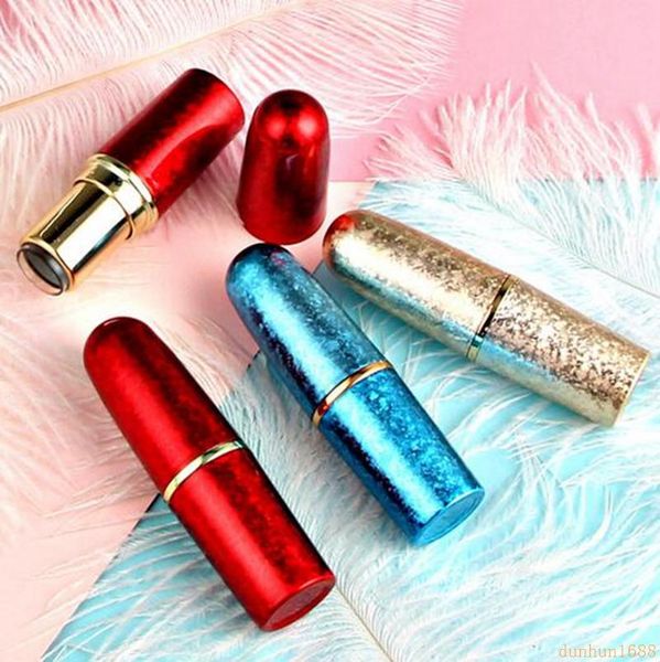 storage bottles & jars gold red blue high-grade lipstick tube, shape empty lip container#123
storage bottles & jars gold red blue high-grade lipstick tube, shape empty lip container#123