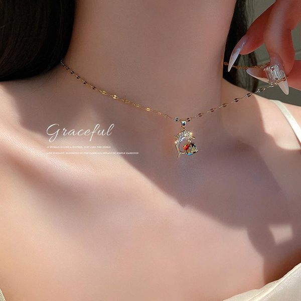 chains korea fashion pendant necklace ins simple wild design clavicle chain wholesale jewelry for woman 2021 trend, Silver
chains korea fashion pendant necklace ins simple wild design clavicle chain wholesale jewelry for woman 2021 trend, Silver