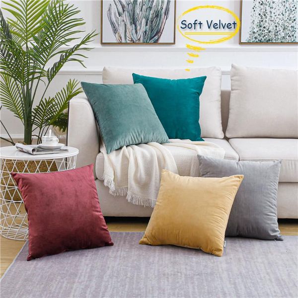 cushion/decorative pillow super soft velvet cushion cover solid color throw pillowcases for sofa chair seat decorative pillows multi
cushion/decorative pillow super soft velvet cushion cover solid color throw pillowcases for sofa chair seat decorative pillows multi