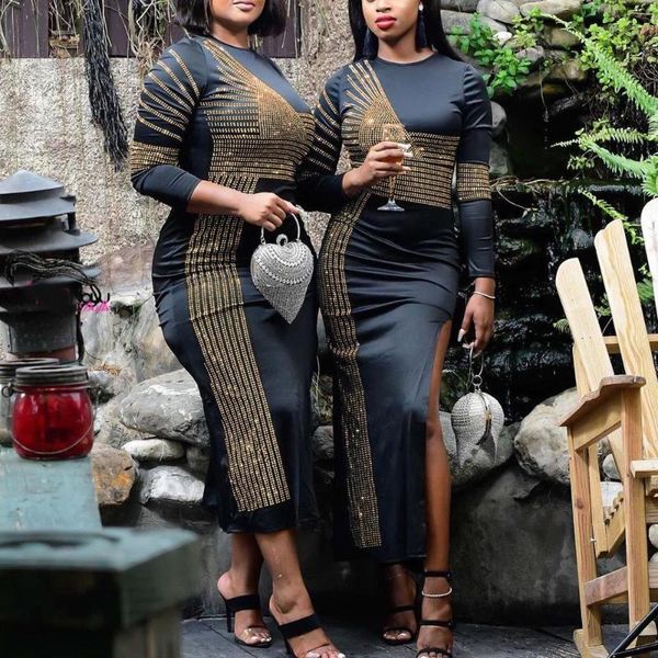 casual dresses diamonded for party night club dress 2021 fall long sleeve side split high waist sheath elegant vestidos mujer, Black;gray
casual dresses diamonded for party night club dress 2021 fall long sleeve side split high waist sheath elegant vestidos mujer, Black;gray