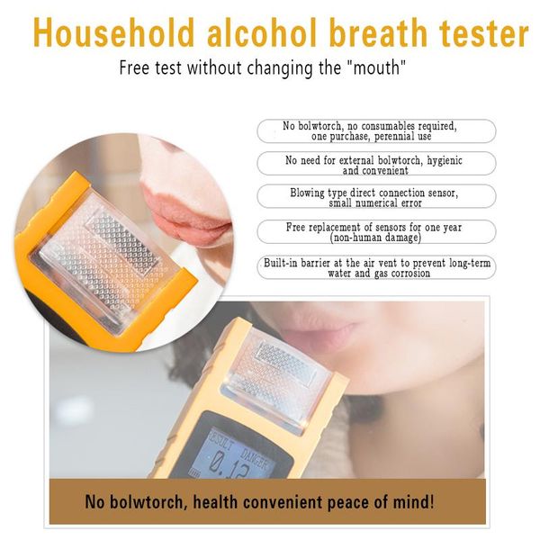 alcoholism test blowing breath alcohol tester lcd display digital quick response breathalyzer for the drunk drivers alcotester
alcoholism test blowing breath alcohol tester lcd display digital quick response breathalyzer for the drunk drivers alcotester