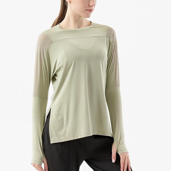 yoga outfits mesh women long sleeve sport shirt loose gym clothes female running training t-shirt activewear big size, White;red
yoga outfits mesh women long sleeve sport shirt loose gym clothes female running training t-shirt activewear big size, White;red