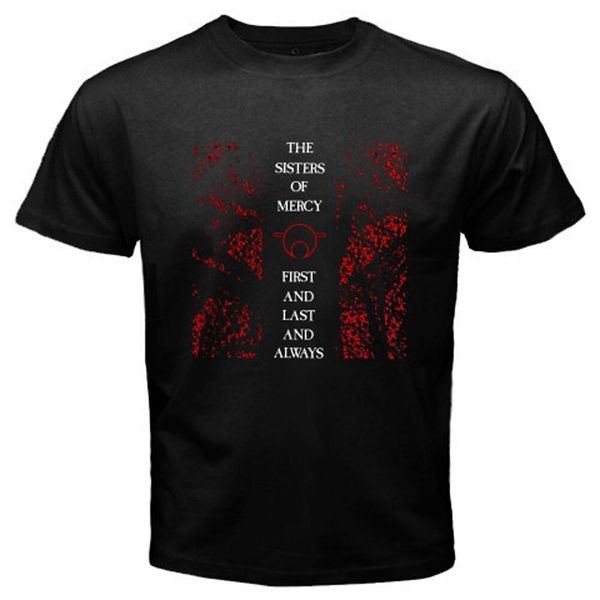 the sisters of mercy first and last and always mens black t-shirt size s to 3xl, White;black
the sisters of mercy first and last and always mens black t-shirt size s to 3xl, White;black