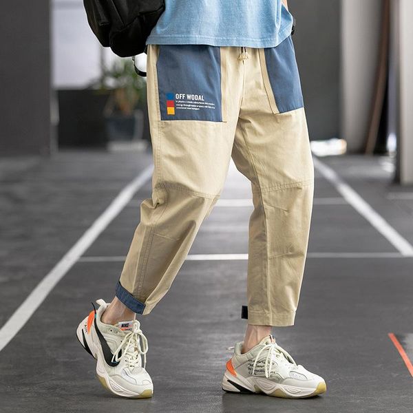 hip hop pants men 2021 fashion casual elastic waist joggers trousers pocket streetwear long man cargo men's, Black
hip hop pants men 2021 fashion casual elastic waist joggers trousers pocket streetwear long man cargo men's, Black