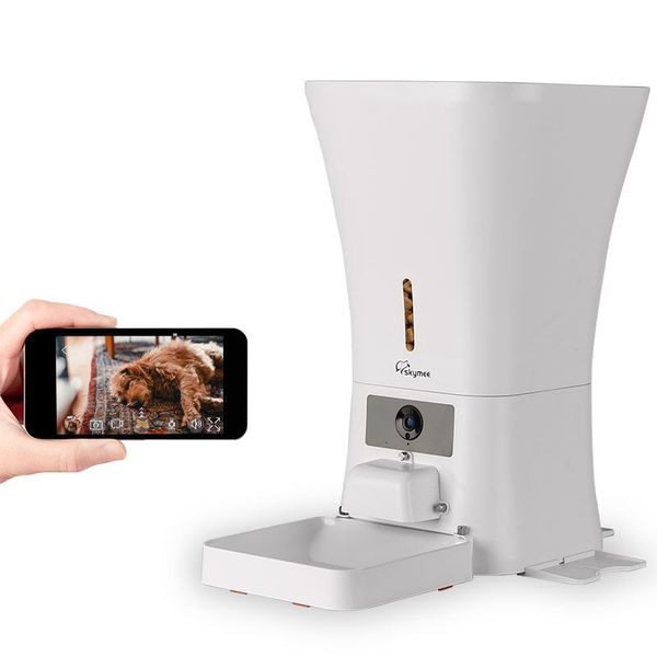 automatic pet feeder smart cat dog timing quantitative feeding camera monitoring bowls & feeders
automatic pet feeder smart cat dog timing quantitative feeding camera monitoring bowls & feeders