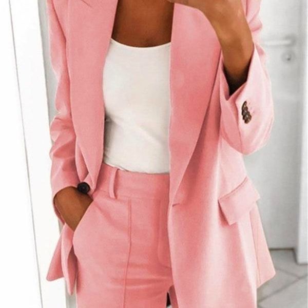 blazers for women elegant quality black color fashion lapel slim cardigan temperament suit jacket clothing 211122, White;black
blazers for women elegant quality black color fashion lapel slim cardigan temperament suit jacket clothing 211122, White;black