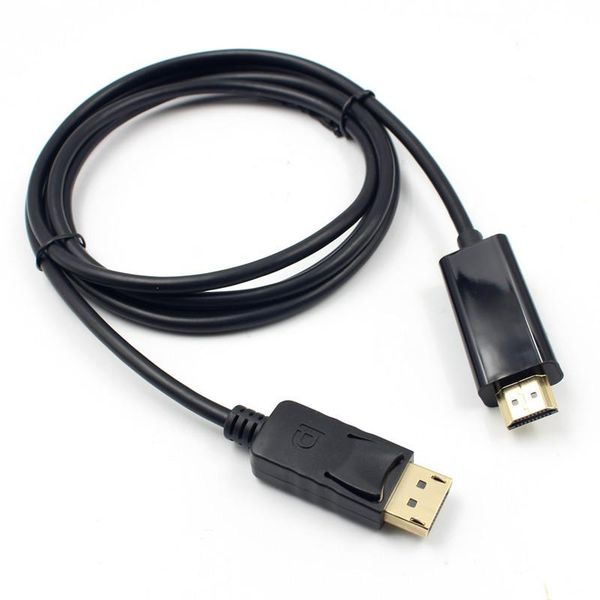 audio cables & connectors 1.8m cable 1080p displayport display port dp male to m/m adapter for macbook air dell monitor
audio cables & connectors 1.8m cable 1080p displayport display port dp male to m/m adapter for macbook air dell monitor