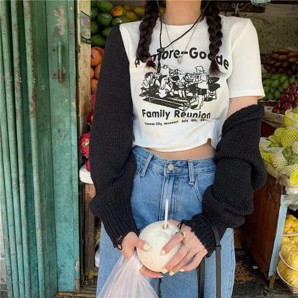 women's t-shirt high street o-neck women summer cartoon print vintage game bar casual streetwear y2k harajuku sweet short sleeve, White
women's t-shirt high street o-neck women summer cartoon print vintage game bar casual streetwear y2k harajuku sweet short sleeve, White