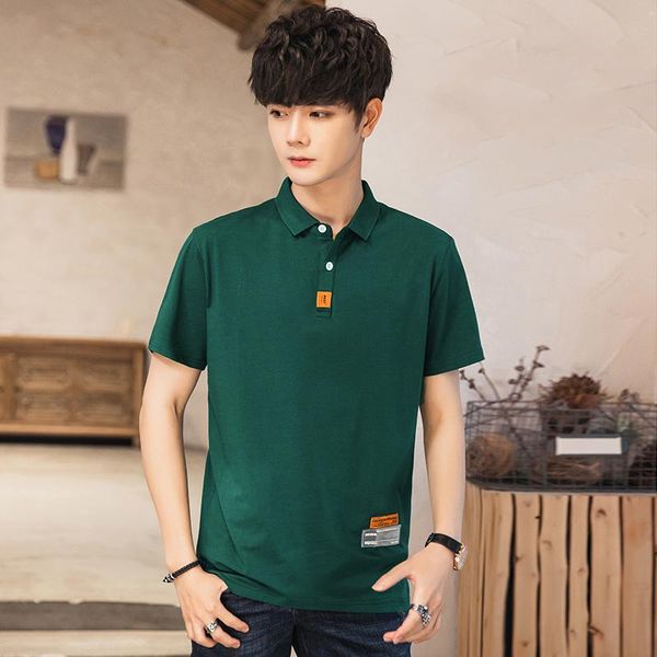 95% cotton 5% spandex polos shirt short sleeves woven label hem turn down collar men solid green black white m-3xl 313 men's, White;black
95% cotton 5% spandex polos shirt short sleeves woven label hem turn down collar men solid green black white m-3xl 313 men's, White;black