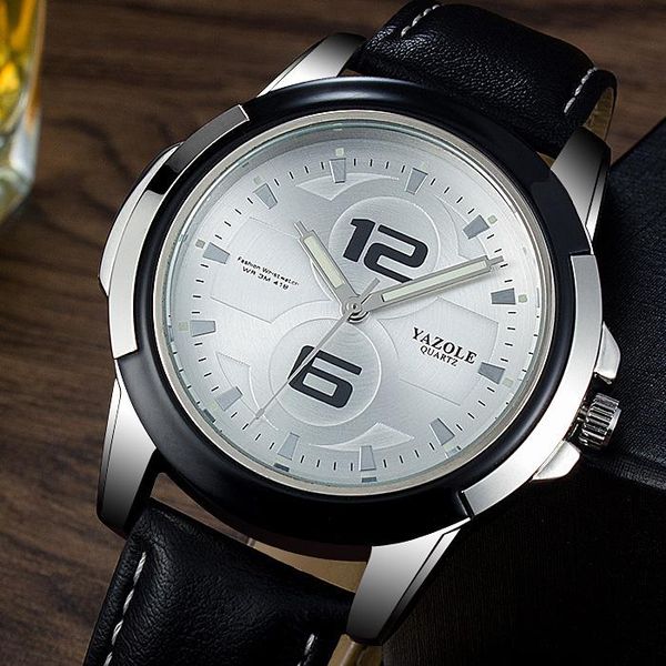 wristwatches yazole men's waterproof luminous quartz watch fashion big digital dial casual clock brand jewelry, Slivery;brown
wristwatches yazole men's waterproof luminous quartz watch fashion big digital dial casual clock brand jewelry, Slivery;brown