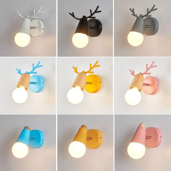 wall lamp bedroom bedside nordic aisle postmodern macaron creative antler living room
wall lamp bedroom bedside nordic aisle postmodern macaron creative antler living room