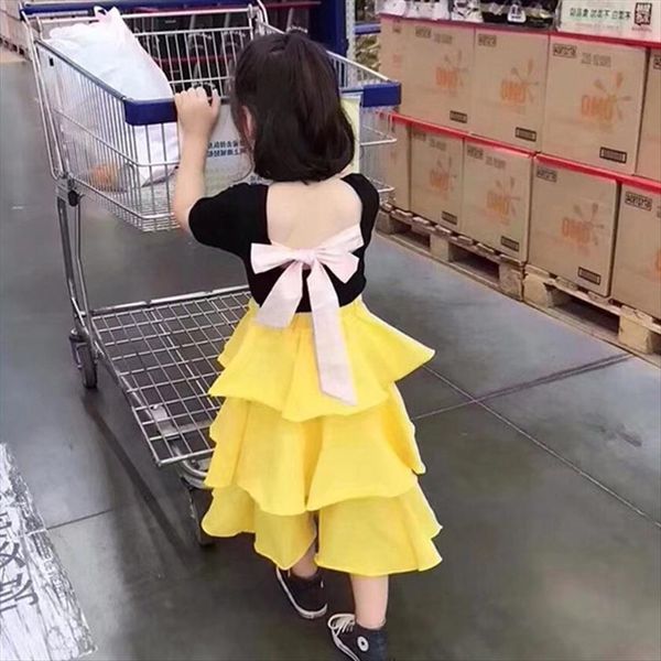 girls halter bow knot girl dress blouse cupcake fashion summer european and american baby kids childrens clothing, Red;yellow
girls halter bow knot girl dress blouse cupcake fashion summer european and american baby kids childrens clothing, Red;yellow
