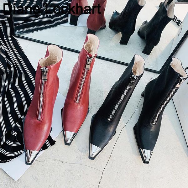 boots classic western cowboy for women ankle boot cool metal pointy toe shoes woman winter zip black red brand booties 2xow
boots classic western cowboy for women ankle boot cool metal pointy toe shoes woman winter zip black red brand booties 2xow